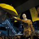 “Umbrella man” was erected during the 2014 protests.